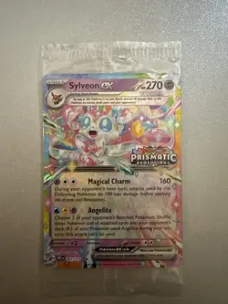 Pokemon TCG Sylveon EX 041/131 Prismatic Evolutions SEALED Stamped Promo - Image 1