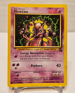 Mewtwo 14 Wizards Black Star Promo Pokemon 1470 - Image 1