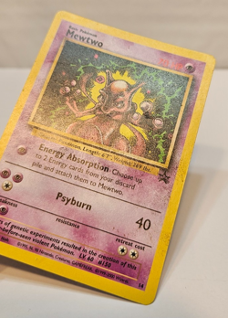 Mewtwo 14 Wizards Black Star Promo Pokemon 1470 - Image 3