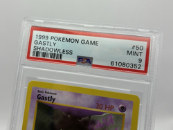 Gastly Shadowless, Pokemon PSA Mint 9, Base Set, Common, 50/102 - Image 4