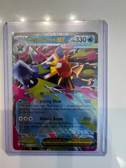 Pokemon TCG Mega Starmie Ex 021/088 Double Rare Perfect Order NM - Image 1