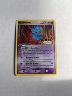Pokemon TCG Mistreavus EX Legend Maker 40/92 Reverse Holo Stamped - Image 1