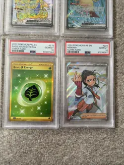 Lot of 6 Pokemon TCG PSA 10 4 OBF + 1 PAL + 1 PAF EN See Pictures Tyranitar - Image 5