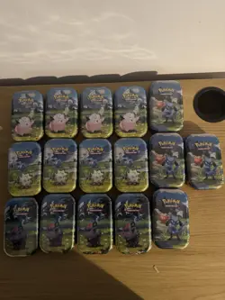 Pokemon Tcg Ascended Heros Mini Tin X16 - Image 1