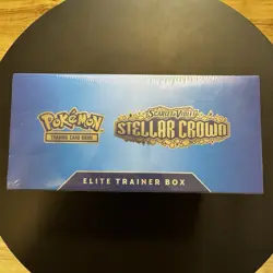 Pokemon TCG Stellar Crown Elite Trainer Box ETB Brand New Factory Sealed - Image 2