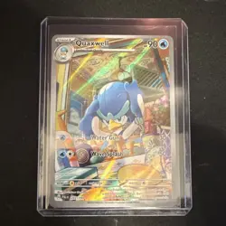 Quaxwell 207/193 Sv02: Paldea Evolved Holo Illustration Rare Stage 1 Pokemon TCG - Image 1