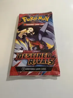 Pokemon TCG Destined Rivals Scarlet & Violet Booster Pack BRAND NEW - Image 1
