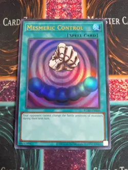 Yu-Gi-Oh! Mesmeric Control KC01-EN040 Ultra Rare Limited Near Mint - Image 1