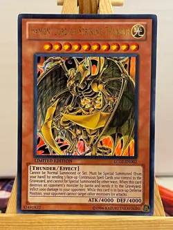 Hamon,Herr Des Tosenden Donners LC02-EN002 Ultra Rare Englisch NM YUGIOH - Image 1