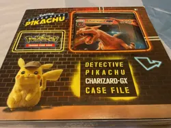 Pokemon Detective Pikachu Charizard GX Special Case File Factory Sealed - Image 1