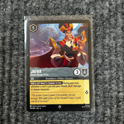 Disney Lorcana Fabled Jafar Power Hungry Vizier 193/204 Super Rare Nonfoil NM - Image 1