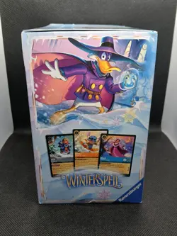 Disney Lorcana Tcg Winter Spell Illumineer's Trove Ravensburger Box +3 Boosters - Image 4