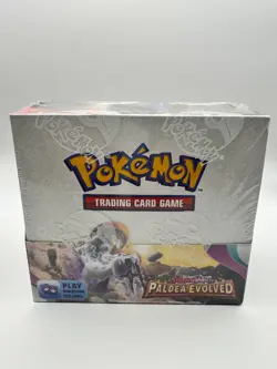 Pokemon TCG Scarlet and Violet Paldea Evolved Booster Box - Sealed - Image 1