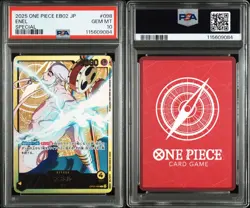 Enel EB02 Gold Leader SPR PSA 10 - One Piece OP05-098 Anime 25th Collection JPN - Image 3