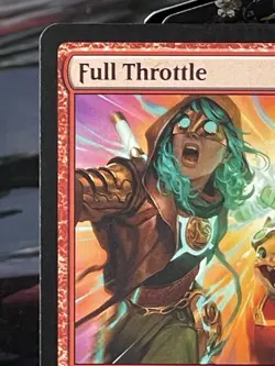 MTG Full Throttle RARE Card Aetherdrift 0127 NM/Mint - Image 3