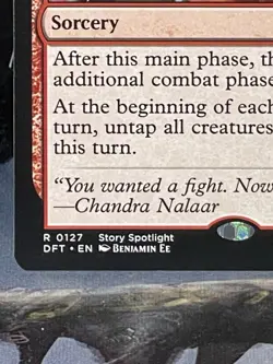 MTG Full Throttle RARE Card Aetherdrift 0127 NM/Mint - Image 5