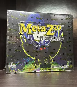 MetaZoo TCG Nightfall 1st Edition Trading Card Game Booster Box Brand New Sealed - Image 1