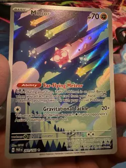 Pokemon Minior 201/182 Illustration Rare Holo Card Paradox Rift Mint - Image 2