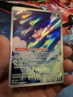 Pokemon Minior 201/182 Illustration Rare Holo Card Paradox Rift Mint - Image 3