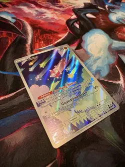 Pokemon Minior 201/182 Illustration Rare Holo Card Paradox Rift Mint - Image 5
