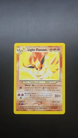 Light Flareon 46/105 Neo Destiny Regular Pokemon Card - Ungraded - Image 1