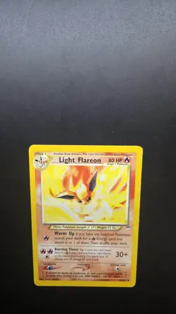 Light Flareon 46/105 Neo Destiny Regular Pokemon Card - Ungraded - Image 5