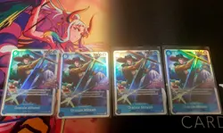 🔥 One Piece Card Game - Playset 4x Dracule Mihawk - OP09-048 - SR 🔥 - Image 1