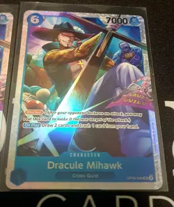 🔥 One Piece Card Game - Playset 4x Dracule Mihawk - OP09-048 - SR 🔥 - Image 2
