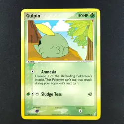 Gulpin 33/100 - Crystal Guardians - Pokemon Card - Image 1