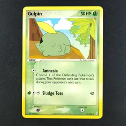 Gulpin 33/100 - Crystal Guardians - Pokemon Card - Image 3