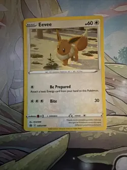Rare Eevee Swsh190 Black Star Promo Holo NM Pokemon TCG English - Image 3