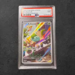 Bulbasaur | #143 | PSA 9 | Stellar Crown | English | 2024 - Image 1