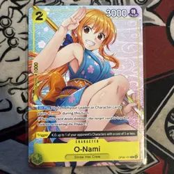 O-Nami OP06-101 Alt Art Welcome Pack Promo Near Mint English One Piece TCG - Image 1