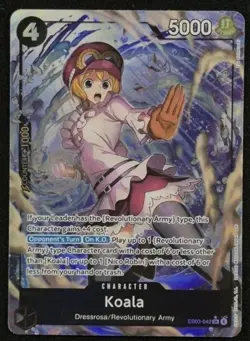 One Piece TCG Koala EB03-042 (SR) Alt Art NM/M English - Image 1