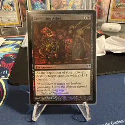 MTG FOIL Crumbling Ashes Eventide Magic the Gathering - Image 1