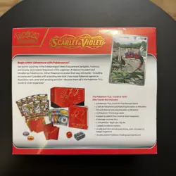 Pokemon TCG Scarlet and Violet ETB Elite Trainer Box Koraidon New And Sealed - Image 3