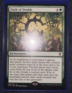 Oath of Druids Commander 2016 MtG NM Magic - Image 1