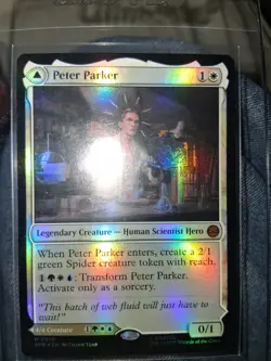 Peter Parker / Amazing Spider-Man FOIL - Marvel's Spider-Man - NM - MTG - Image 1