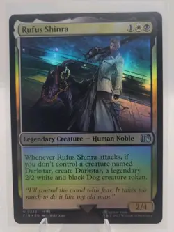 Rufus Shinra #0503 U Foil MTG Final Fantasy NM - Image 1
