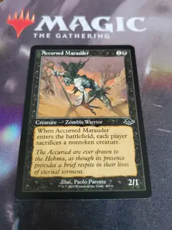 Mtg. Accursed Marauder. Retro Frame. Modern Horizons 3. Pack Fresh - Image 1