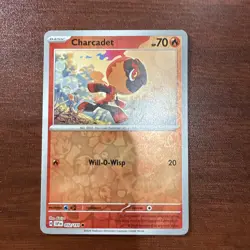 Charcadet 032/191 Common Reverse Holo - Pokemon TCG S&V Surging Sparks - NM - Image 1