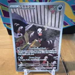 Pokemon Houndour 60/115 Unseen Forces Basic Regular Common 50 HP 30 Attack - Image 1