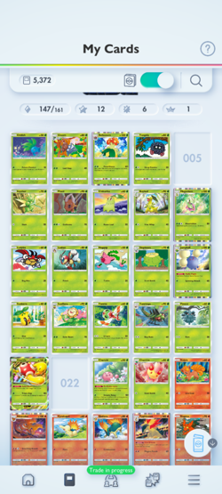 Pokemon TCG Pocket Lv. 50, all sets till Eevee Grove completed - Image 4