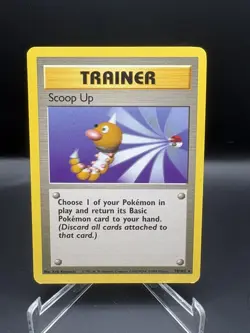 1 Scoop Up, 78/102 Unlimited Base Set Rare (1999) Pokemon TCG LP Lightly Played - Image 1