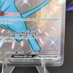 Pokemon TCG Mew ex 216/091 SV: Paldean Fates Shiny Ultra Rare Full Art Holo 2024 - Image 5