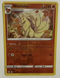 Ninetales 031/264 Fusion Strike Pokemon Rev Reverse Holo NM FAST SHIPPING NM/MT - Image 1