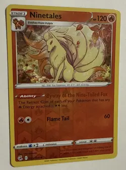 Ninetales 031/264 Fusion Strike Pokemon Rev Reverse Holo NM FAST SHIPPING NM/MT - Image 2