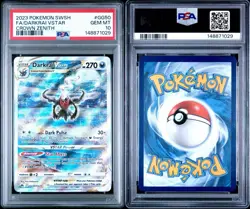 Pokemon Darkrai VSTAR GG50 Crown Zenith Galarian Gallery Holo Ultra Rare PSA 10 - Image 3