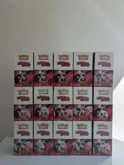 Pokemon Destined Rivals Half Booster Boxes - X15 - 11 Sealed, 4 Unsealed - Image 1