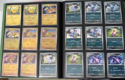 Pokemon 151 Complete Master Base Set 165/165 + Reverse Holo + ex NM + Binder - Image 5